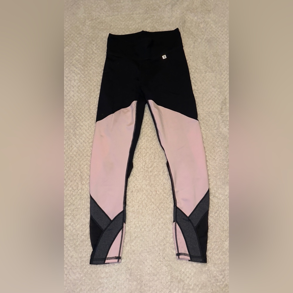 Body Language Pink Mesh Legging M